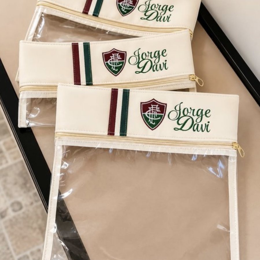Kit Maternidade Times personalizado com nome bordado - Lene Mimos